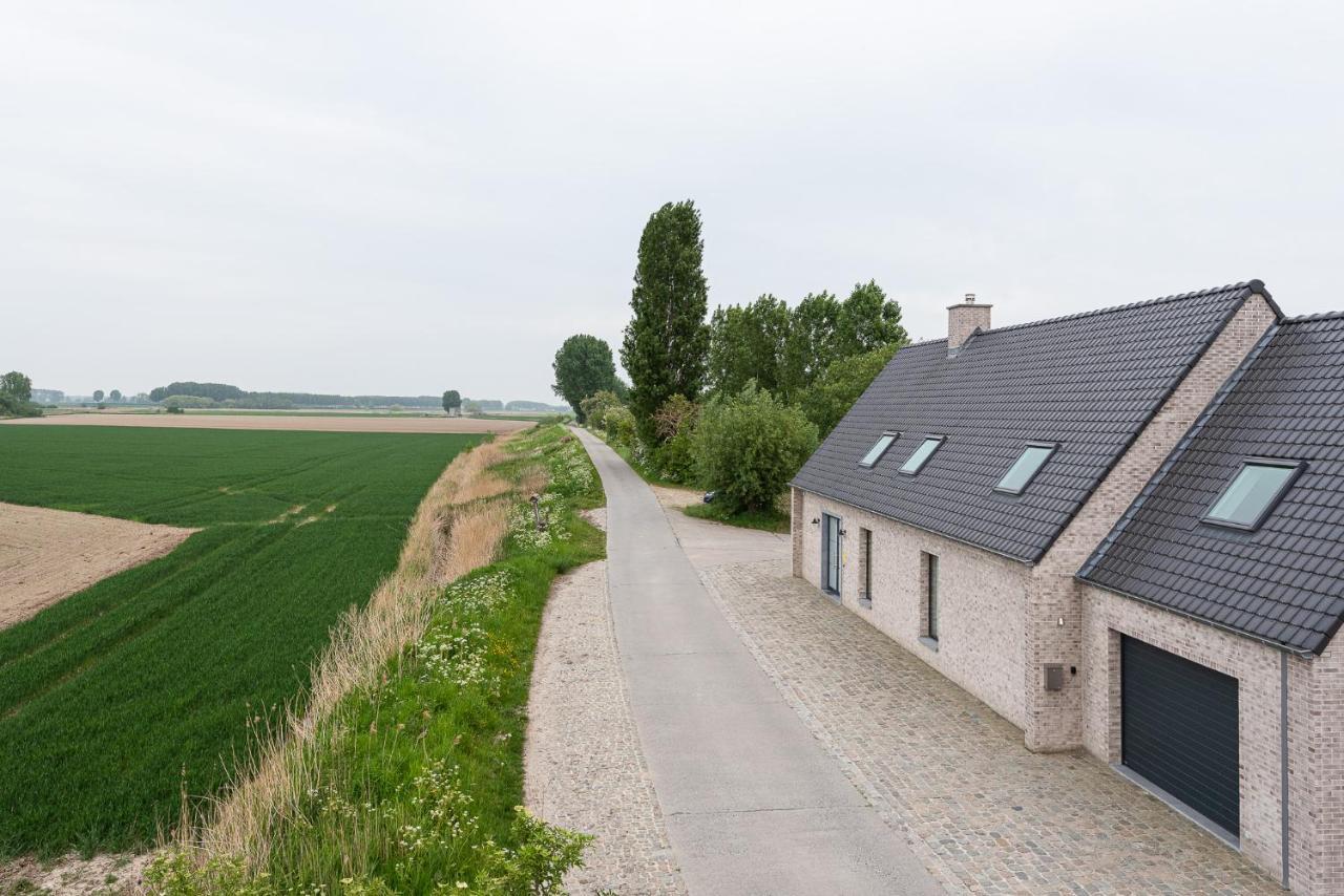 Polderwoning 'Cleylantshof' Villa Sint-Laureins Dış mekan fotoğraf