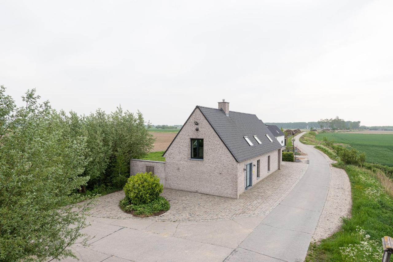 Polderwoning 'Cleylantshof' Villa Sint-Laureins Dış mekan fotoğraf