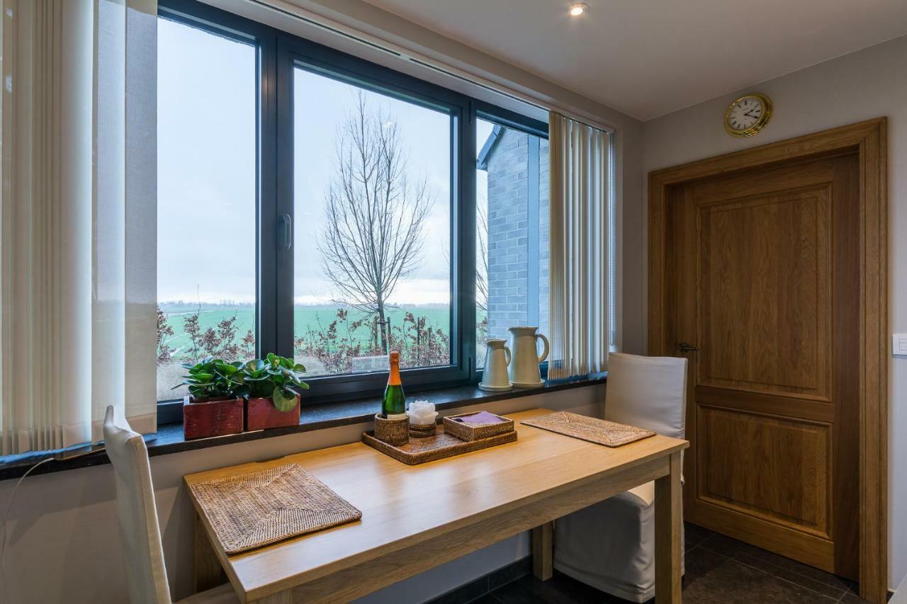 Polderwoning 'Cleylantshof' Villa Sint-Laureins Dış mekan fotoğraf